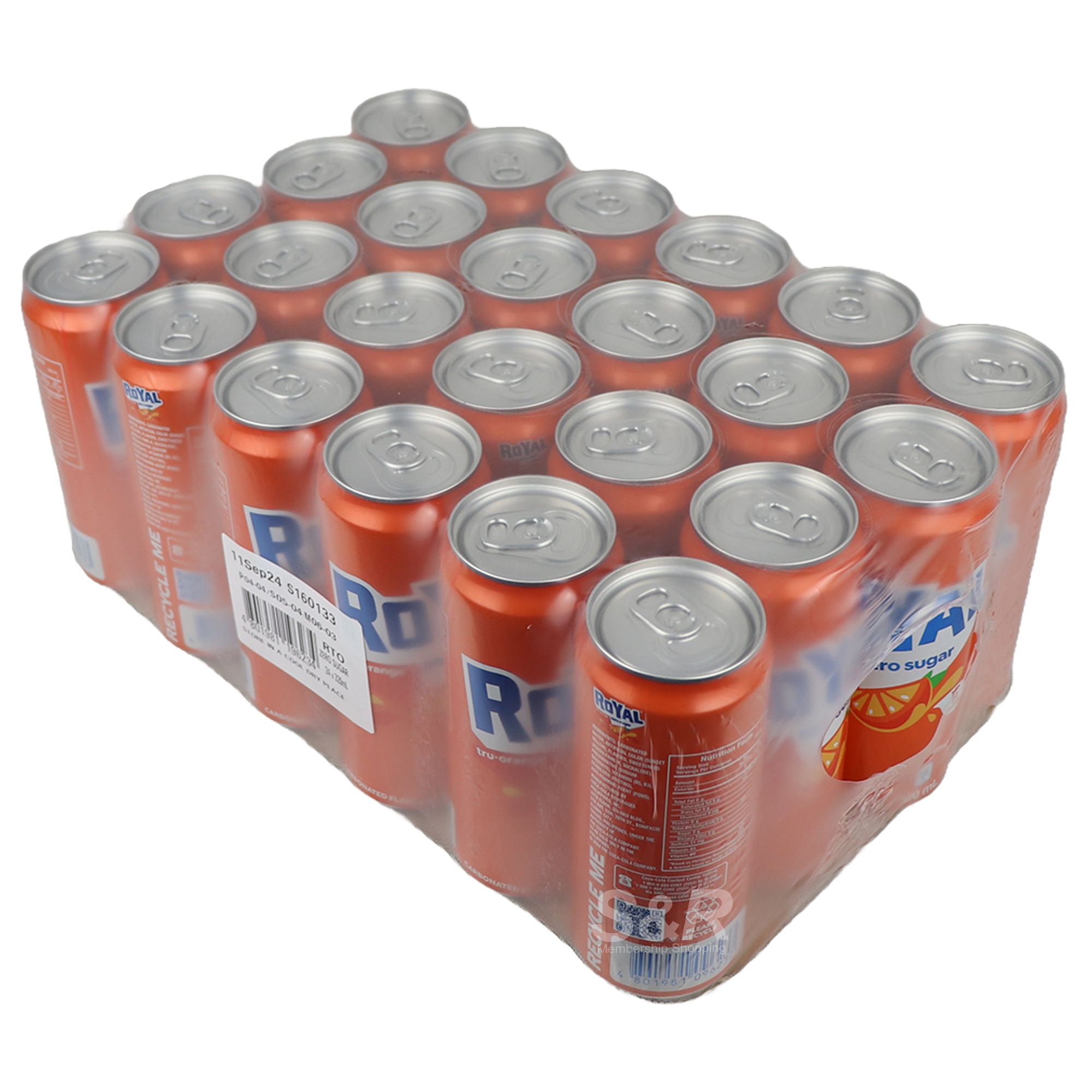 Royal Zero Sugar 24x320mL Royal Zero Sugar 24x320mL